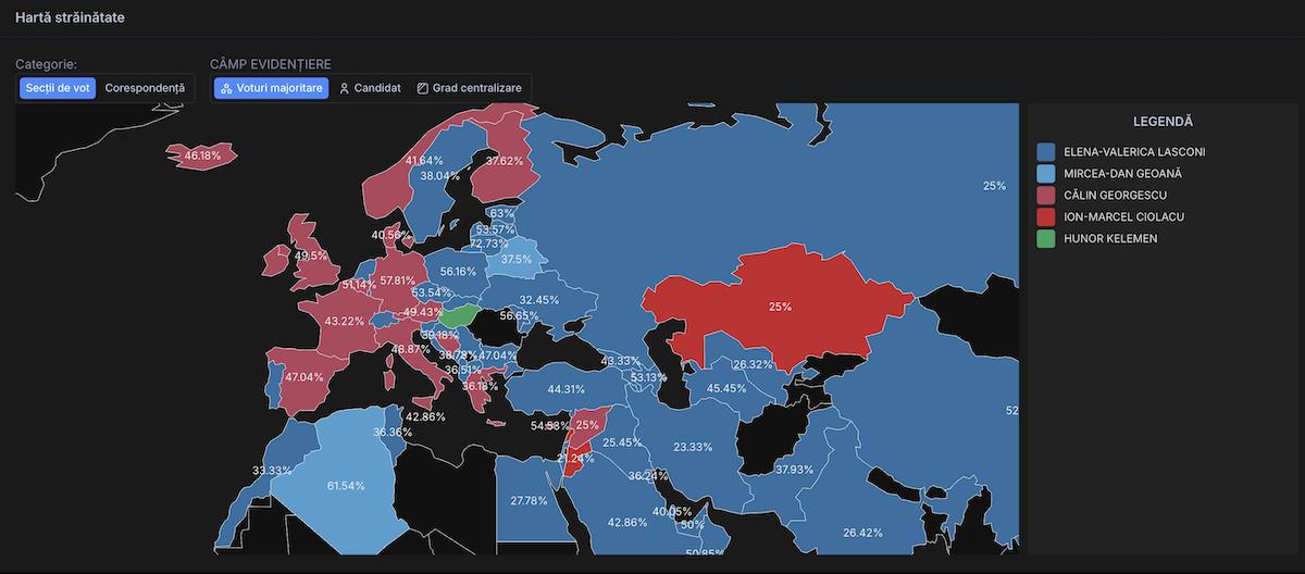 Diaspora map