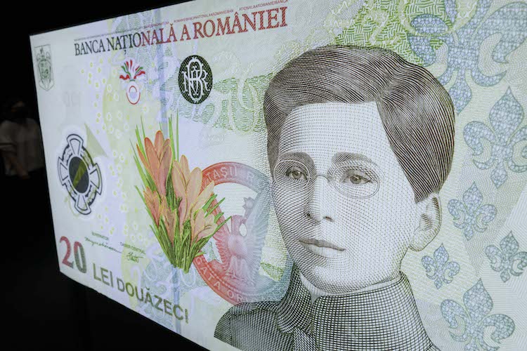 RON 20 banknote