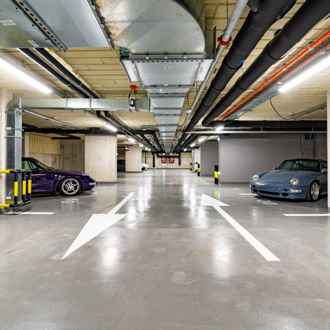 Heberger Pipera Eins - parking