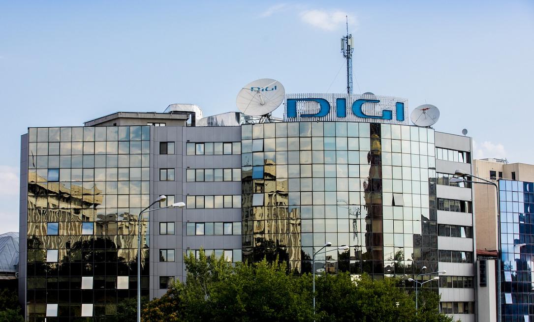 Compania de telecomunicații din România Digi raportează o creștere a veniturilor consolidate de 11% a/a