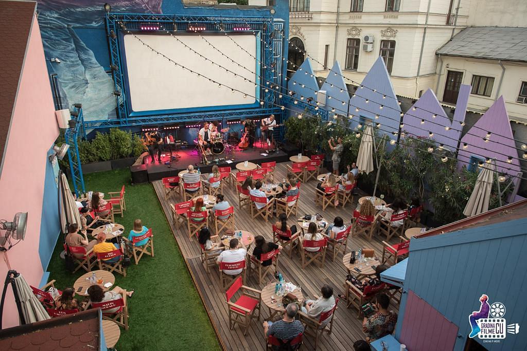 Film Garden: O locație pentru spectacole în aer liber, evenimente se redeschid în București