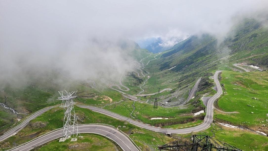 Celebrul drum de munte Transfăgărăşan din România a fost redeschis la începutul acestui an