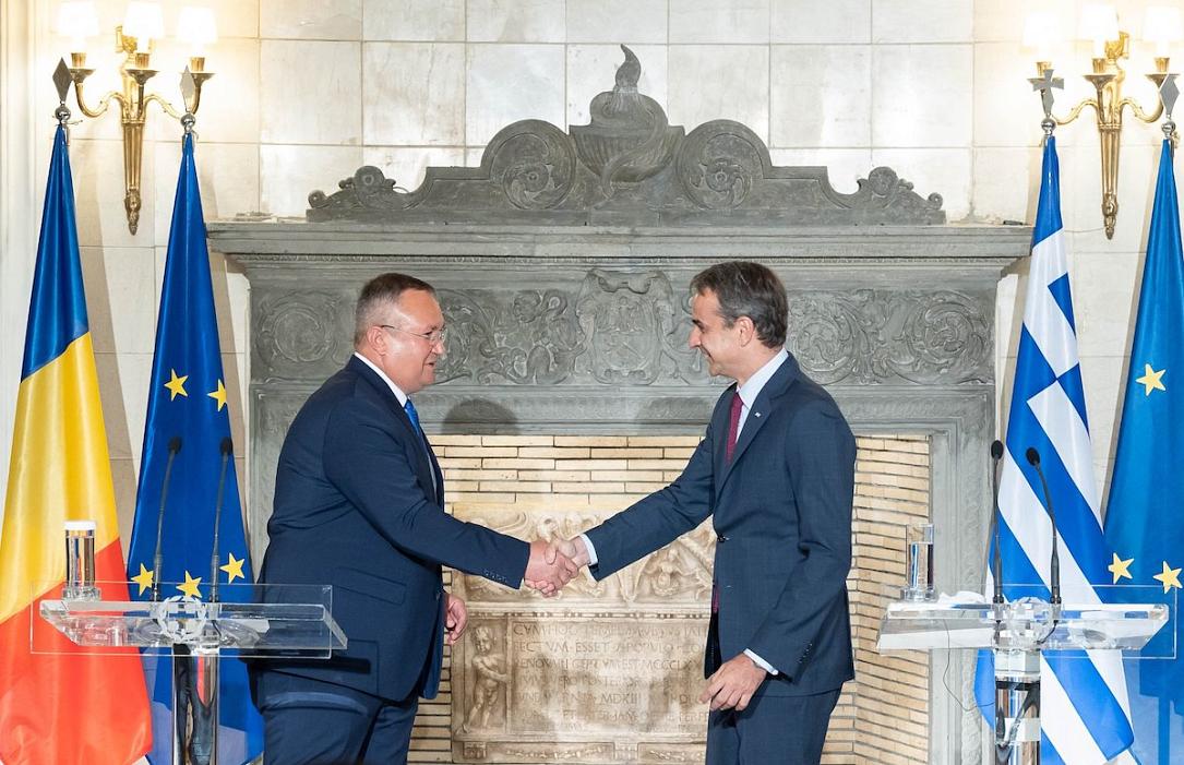 Premierul Ciucă vorbește despre rutele gazelor, transportul cerealelor și apartenența la Schengen în Grecia