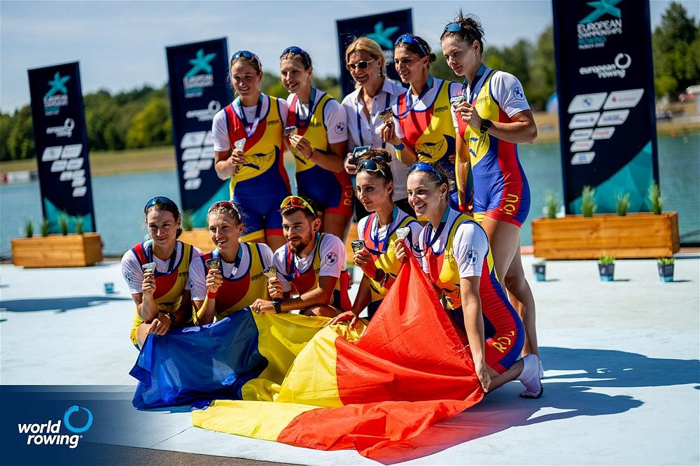 Campionatele Europene de canotaj 2022: România a luat cinci medalii de aur la München