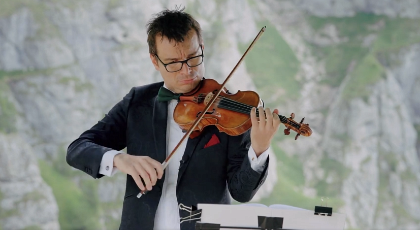 Celebrul violonist român Alexandru Tomescu își propune să restaureze cabana lui Kariman