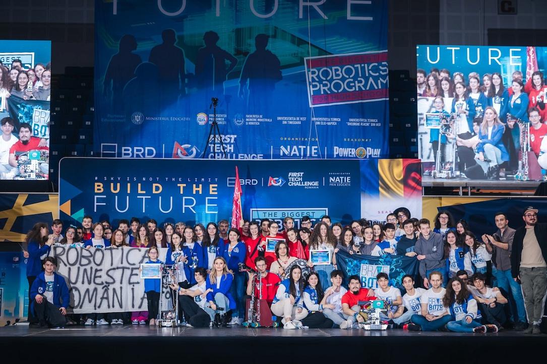 Three high school robotics teams represent Romania at world ...