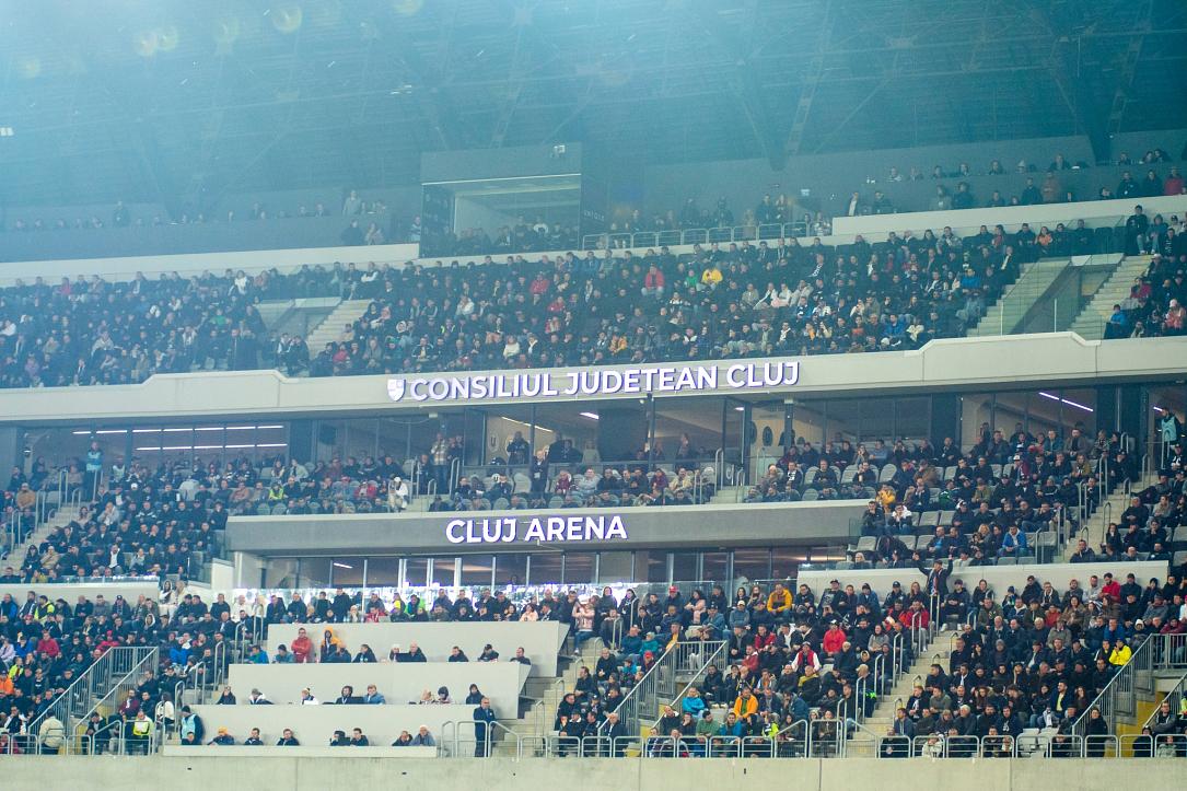 Intră în funcțiune noul sistem de parcări subterane al Cluj Arena