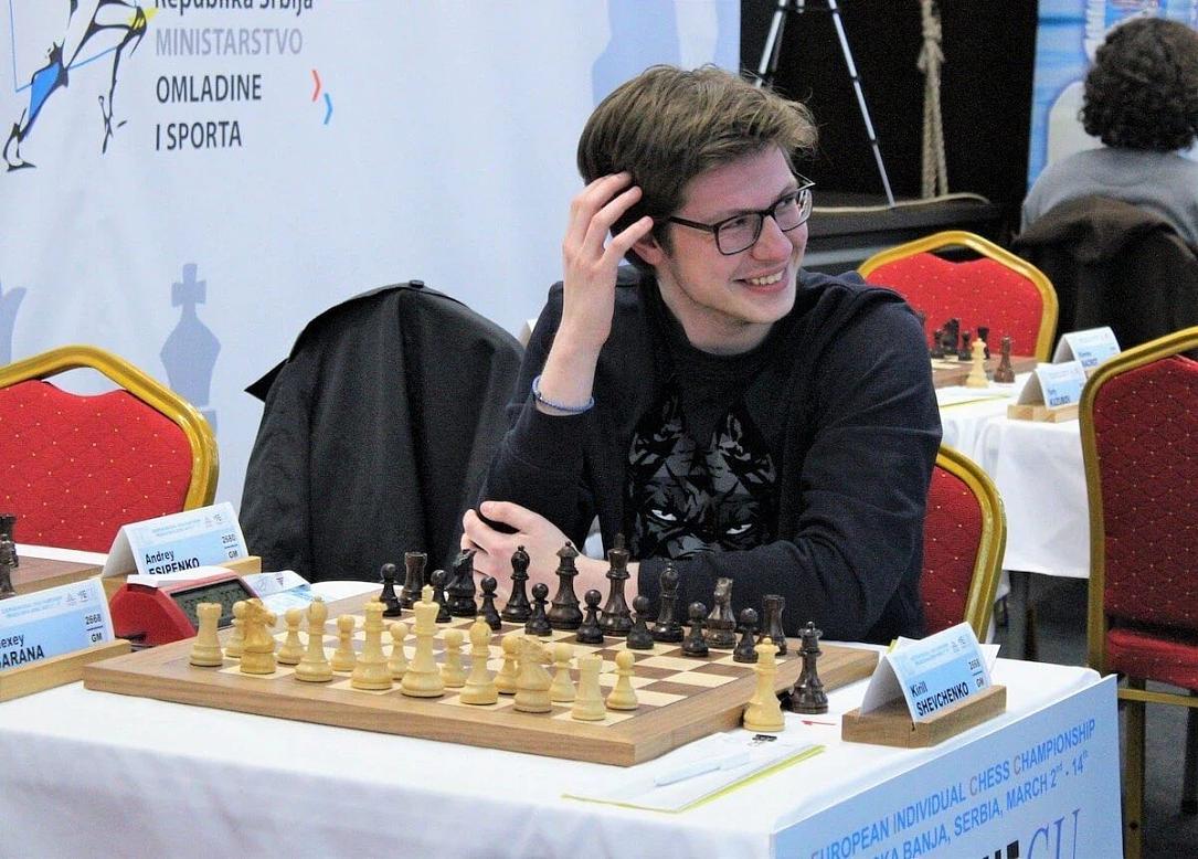 European Individual Chess Championship Ukrainian Kirill Shevchenko