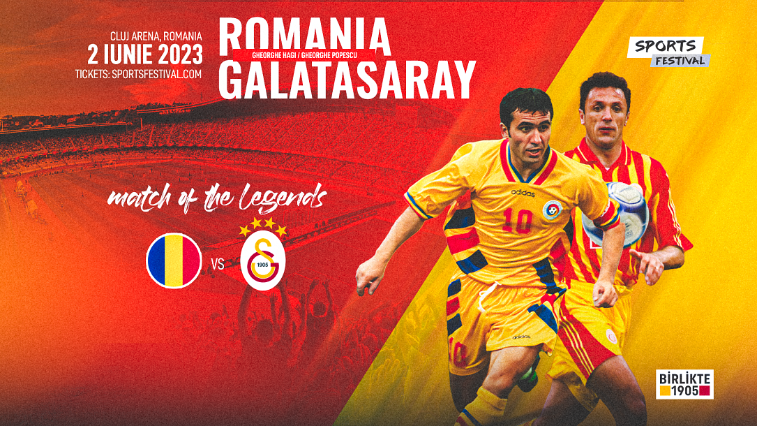 Legendele fotbalului românesc participă la un meci expozițional împotriva celui mai bun jucător din Galatasaray