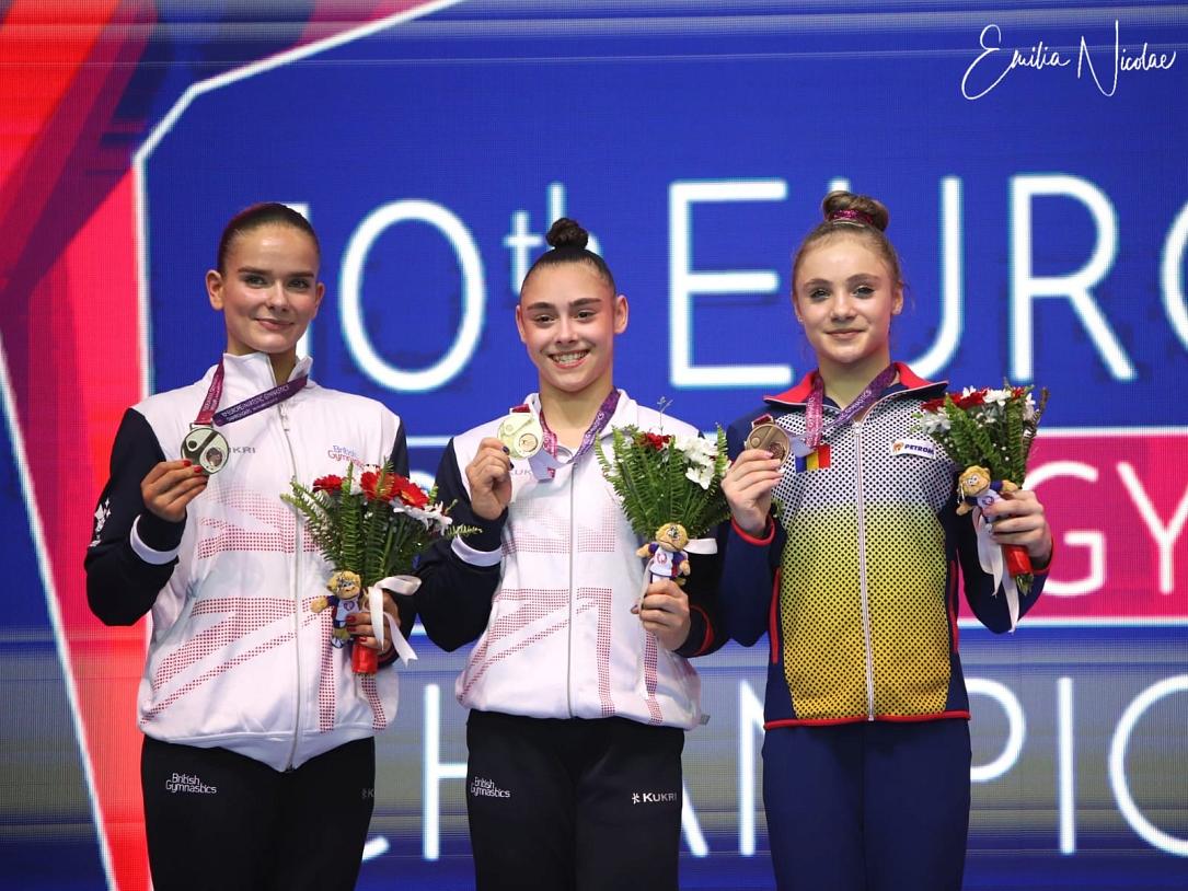 Gimnasta română a câștigat bronzul la Campionatele Europene de gimnastică artistică