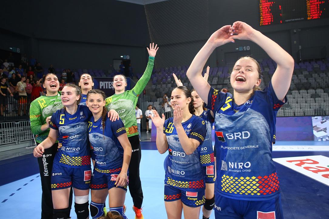 Echipa națională feminină de handbal a României s-a calificat în semifinalele Campionatului European U19