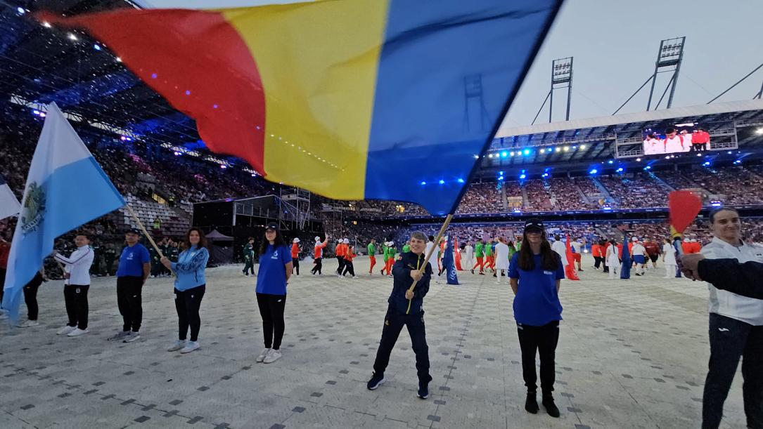 România se află pe locul 14 la Jocurile Europene având un total de 17 medalii