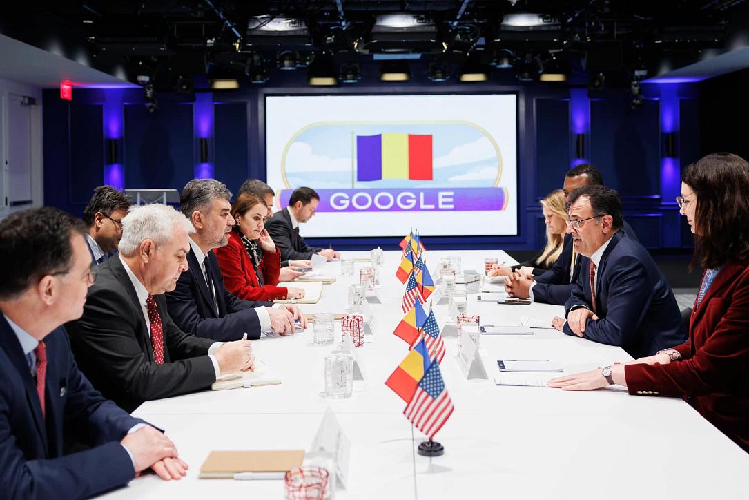Premierul României propune construirea unui nou centru de date în întâlnirea sa cu reprezentanții Google