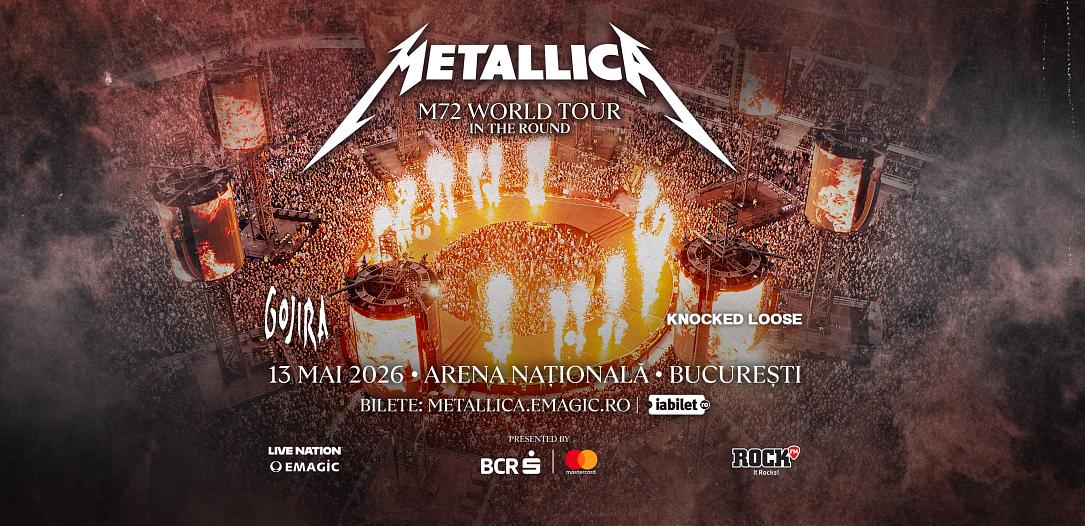 Metallica Brings M72 Tour To Bucharest s National Arena In 2026 