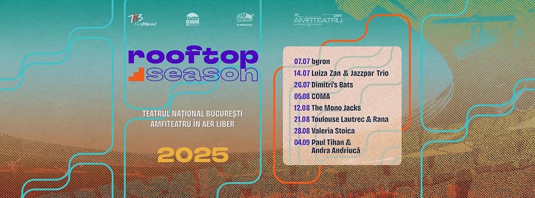 Rooftop Season returns to National Theatre in Bucharest for 2025 edition
