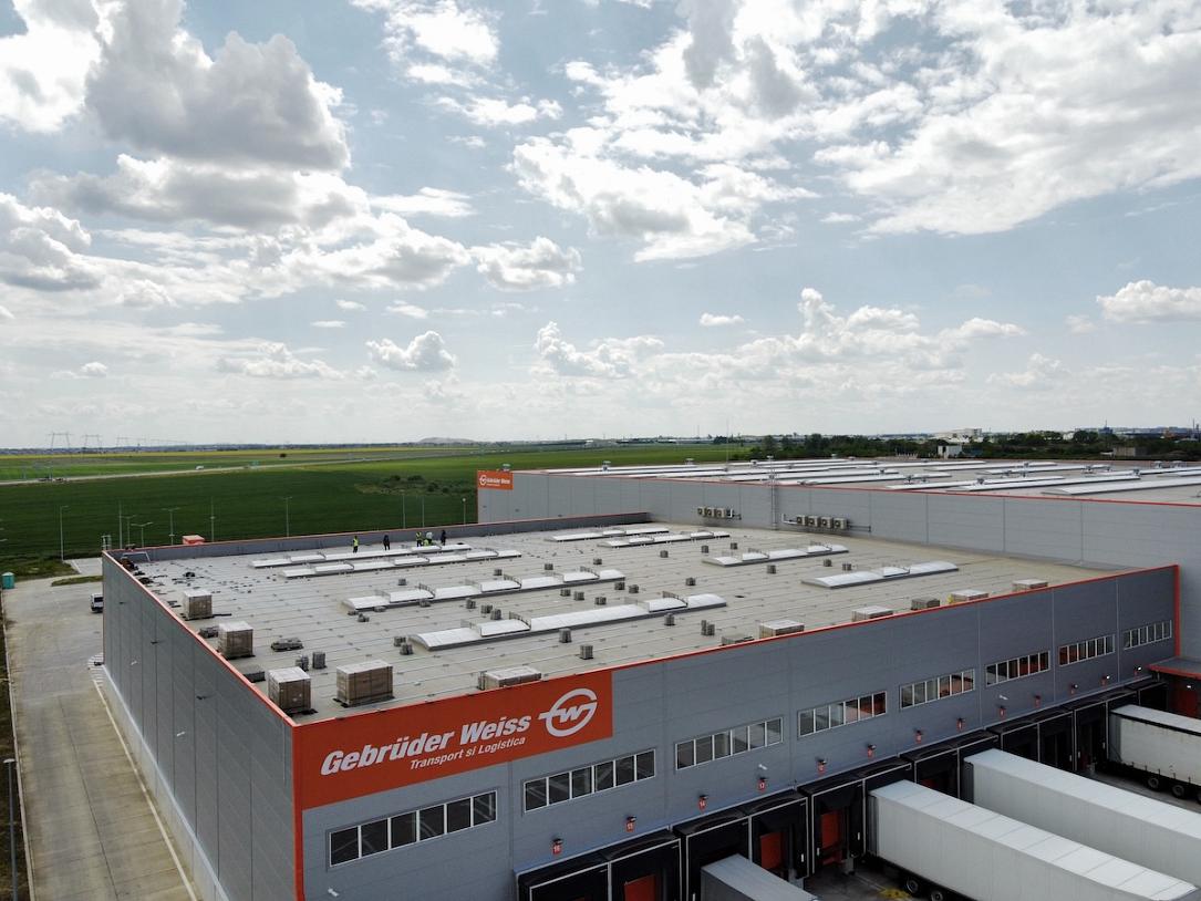 Gebrüder Weiss Romania installs PV system at Popești-Leordeni logistics hub