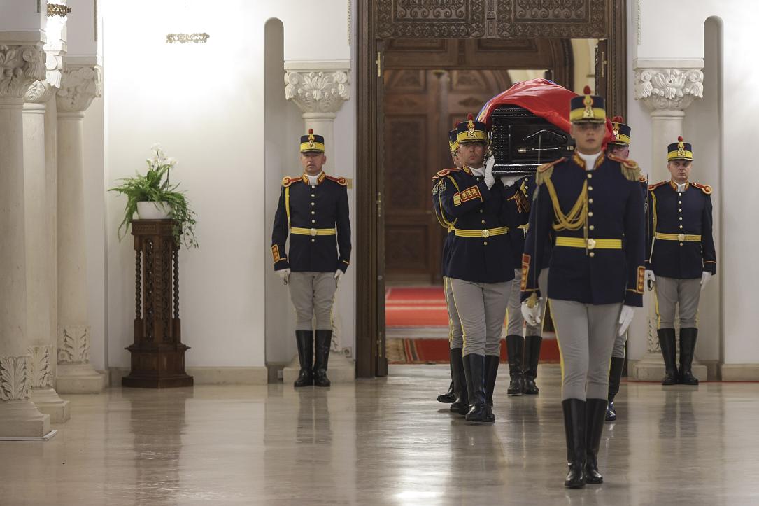 Romanian former president Ion Iliescu buried in Bucharest following official funeral service