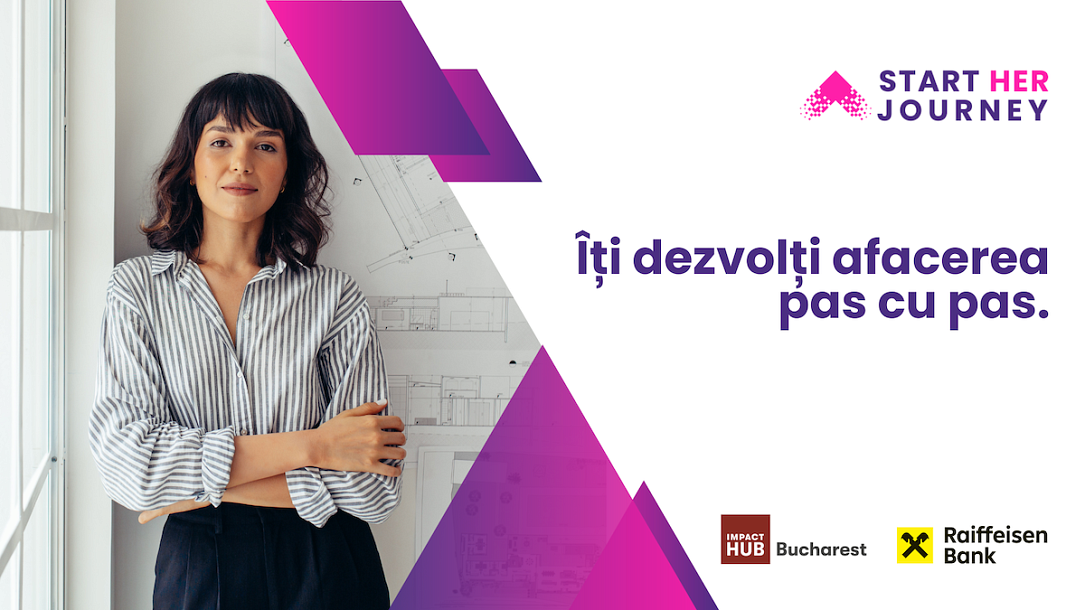 Start Her Journey: New program launched in Romania to support early-stage women entrepreneurs