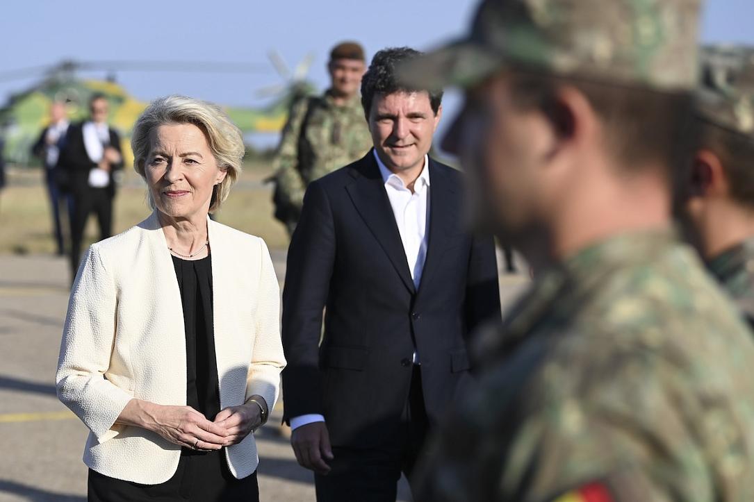Ursula von der Leyen in Romania: “You help keep Europe safe in the air and waters of the Black Sea”