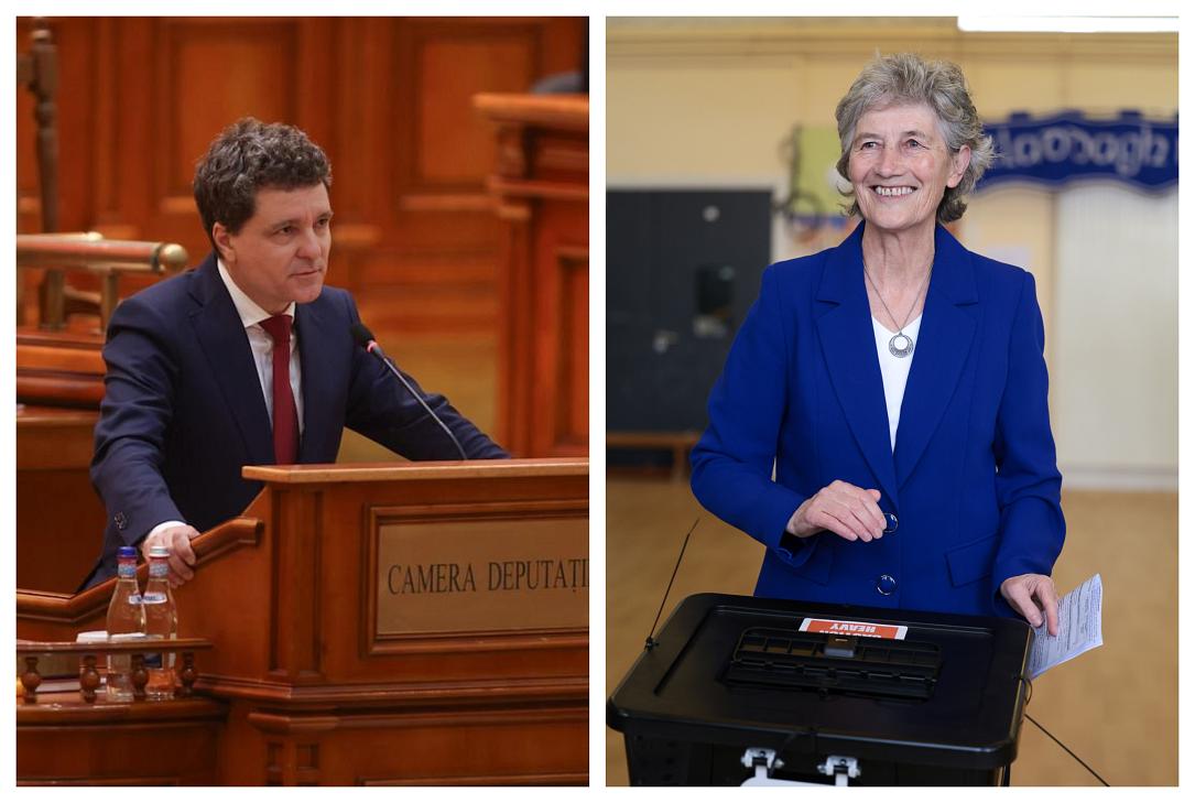 Romanian president Nicușor Dan congratulates newly elected president of Ireland