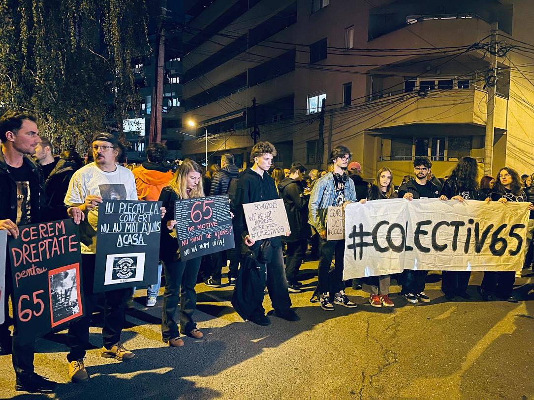 Romanian gendarmes fine organizer of march commemorating 10 years since Colectiv club tragedy