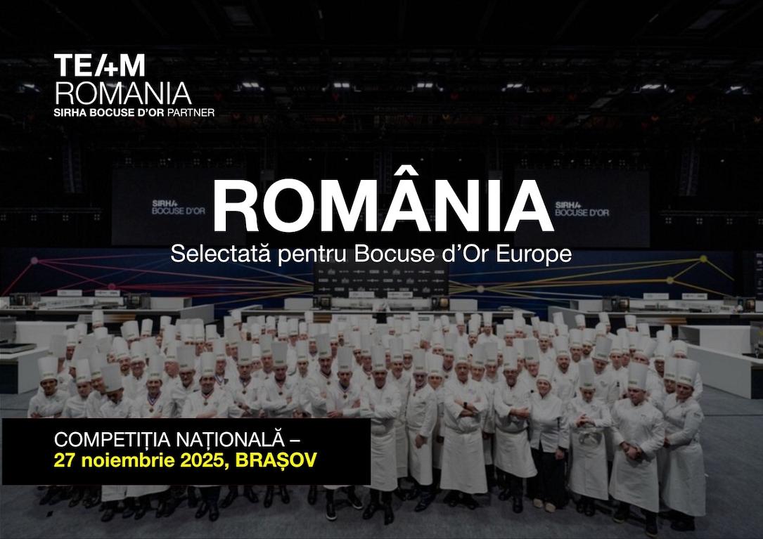 Romania takes global culinary stage with first selection at Bocuse d’Or Europe 2026