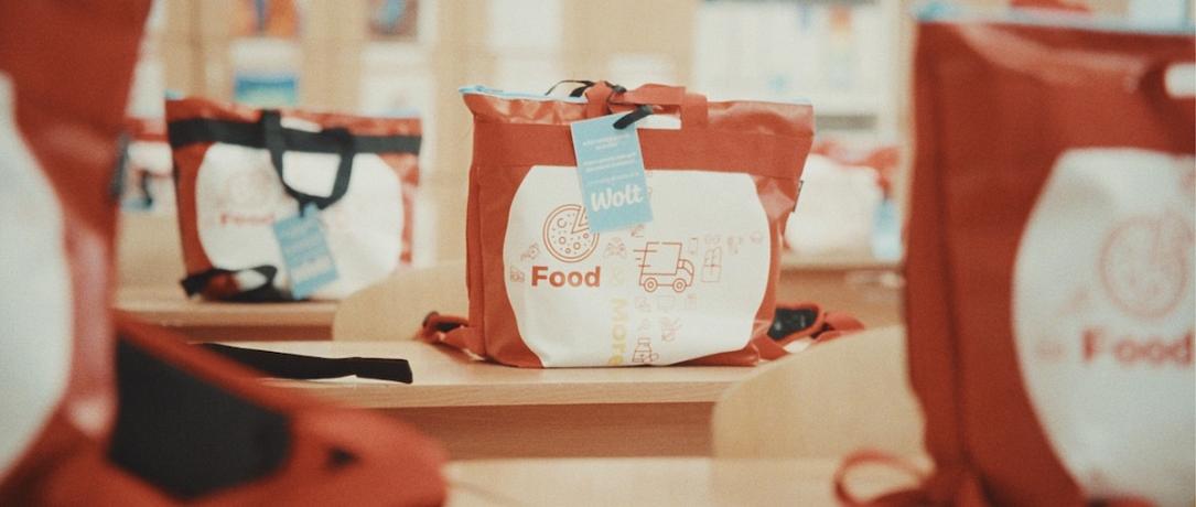 Wolt Romania turns old delivery bags into school backpacks for vulnerable children