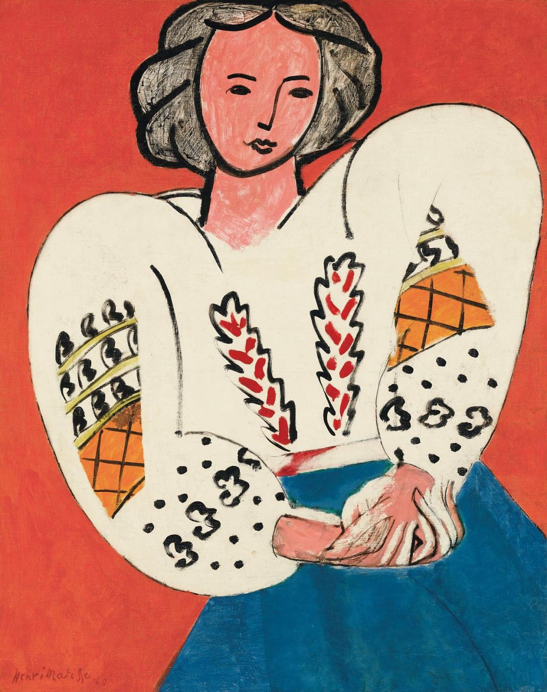 Henri Matisse's La Blouse Roumaine to feature in Bucharest exhibition exploring depictions of traditional dress