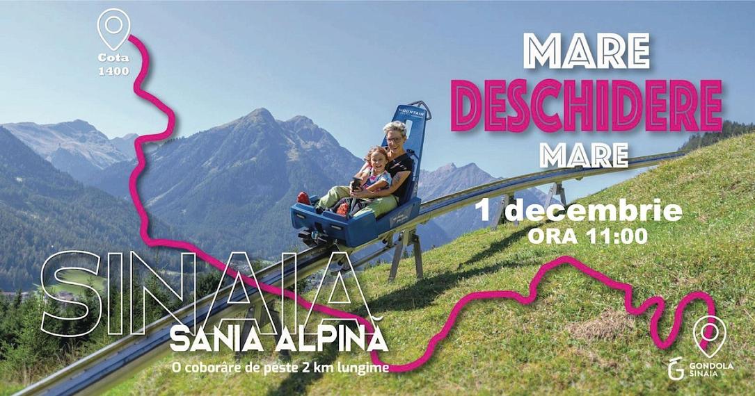 Romania’s Sinaia inaugurates alpine coaster for year-round mountain fun