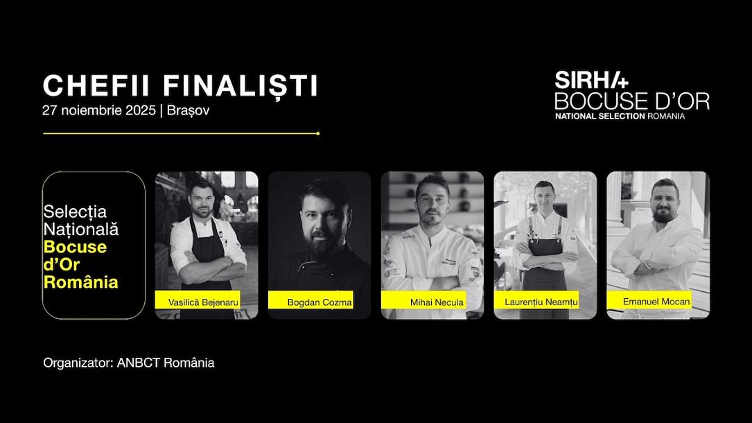 Romania selects its first-ever Bocuse d’Or team this week