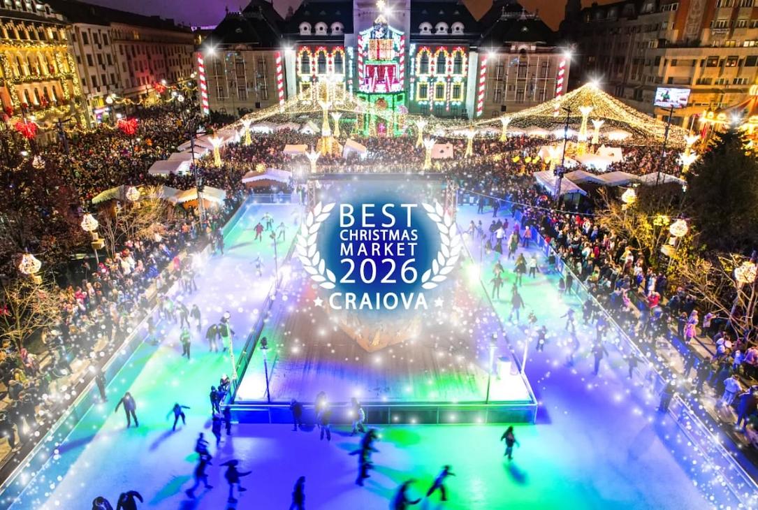 Record votes push Craiova to the top of Europe’s best Christmas markets
