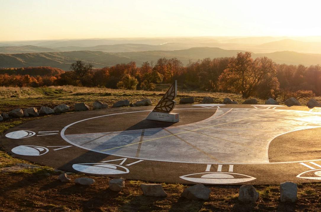 Via Transilvanica: Sundial inaugurated on long-distance trail crossing Romania