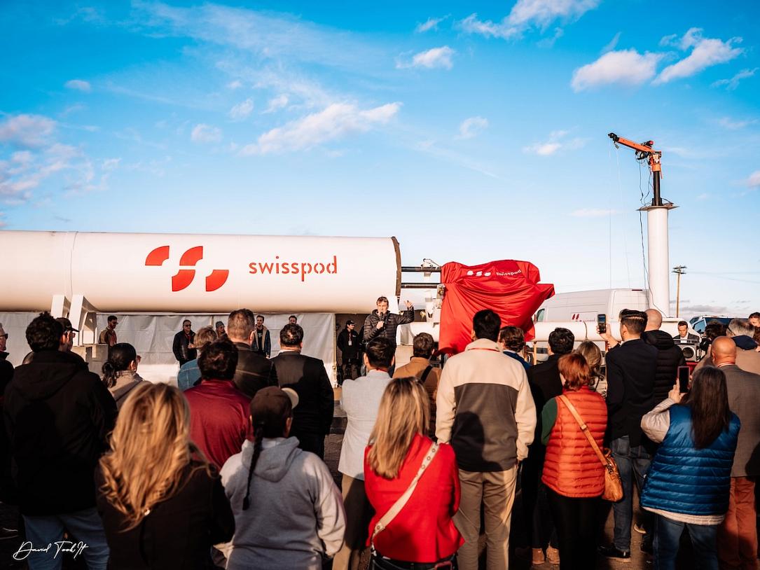 Swiss-American company co-founded by Romanian breaks hyperloop speed record during landmark test in the US