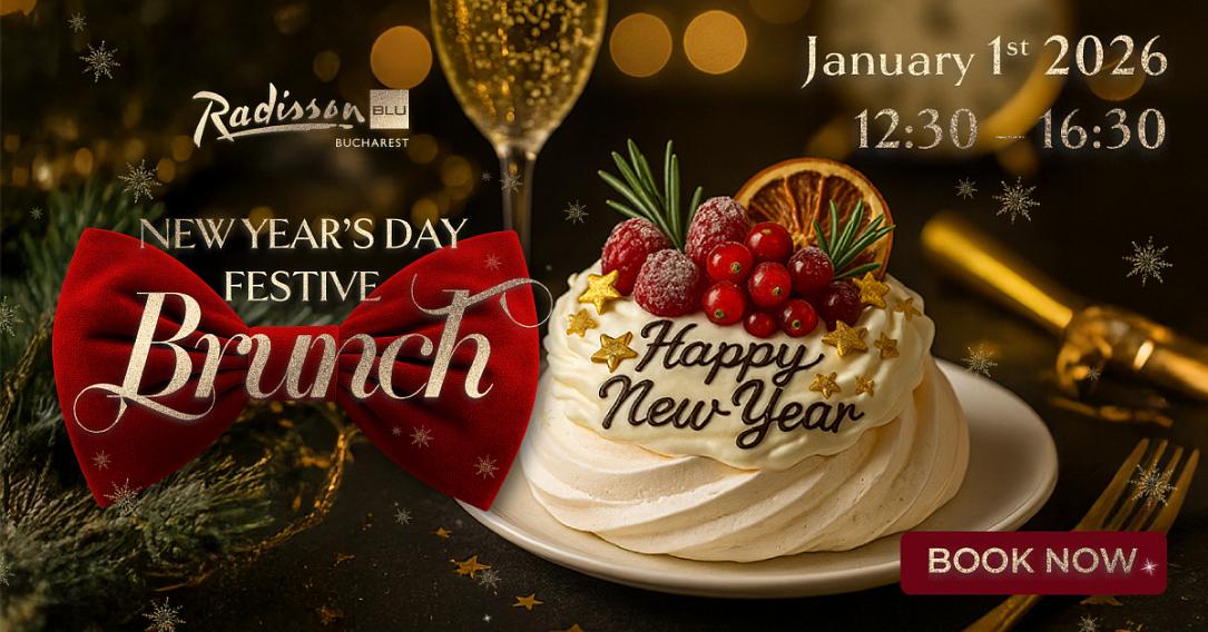 New Year’s Day Brunch at Radisson Blu Hotel, Bucharest