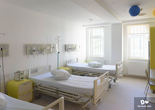 Non-profit Dăruiește Viață completes renovation of pediatric transplant unit in Timișoara