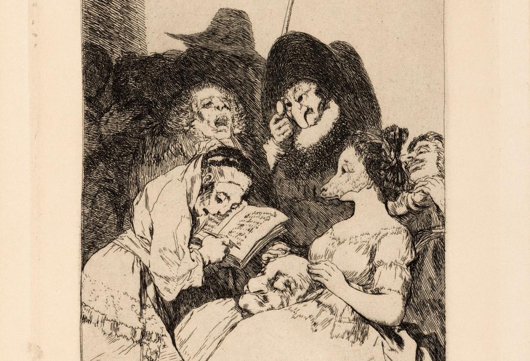 Engraving created by Francisco Goya and gifted to Romania’s Nicolae Ceaușescu to be auctioned
