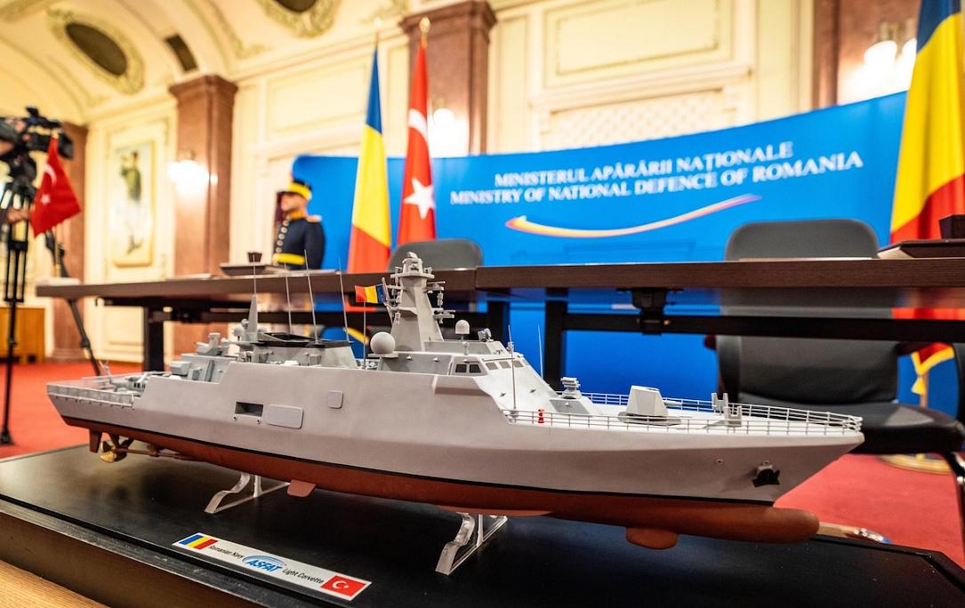 Romania boosts Black Sea defense with acquisition of light corvette from Türkiye