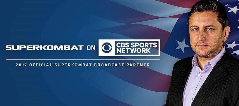 Promotorul român Eduard Irimia a semnat un contract cu CBS Sports pentru a difuza Superkombat în Statele Unite