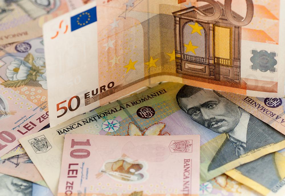 Euro RON Exchange Money Shutterstock 