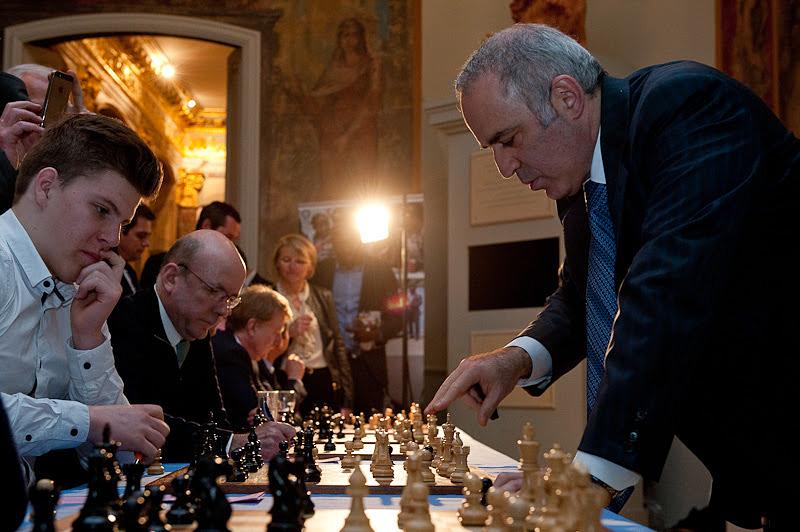 Kasparov - Karpov World Championship Match (1990) chess event