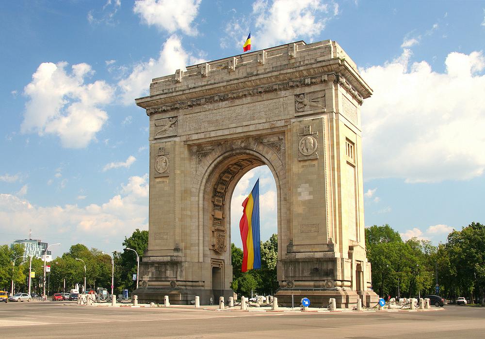 Bucharest Centennial The Arch of Triumph a symbol of Romania s