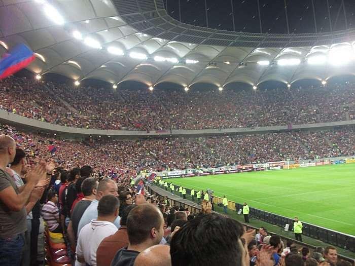 Bucharest city tales: FC Copenhagen vs Steaua Bucharest, one Danish girl  among 50,000 roaring Steaua fans