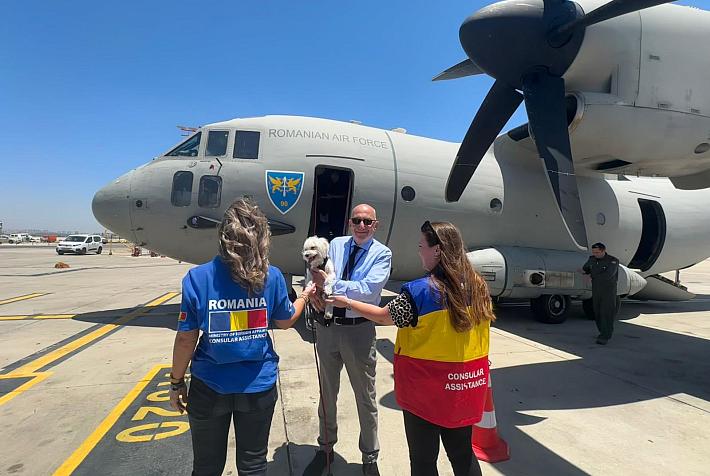 Romania evacuates another group of Romanians from Israel