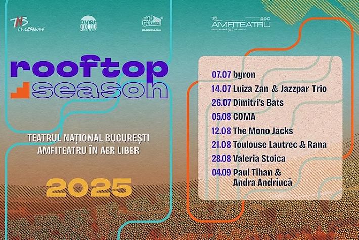 Rooftop Season returns to National Theatre in Bucharest for 2025 edition
